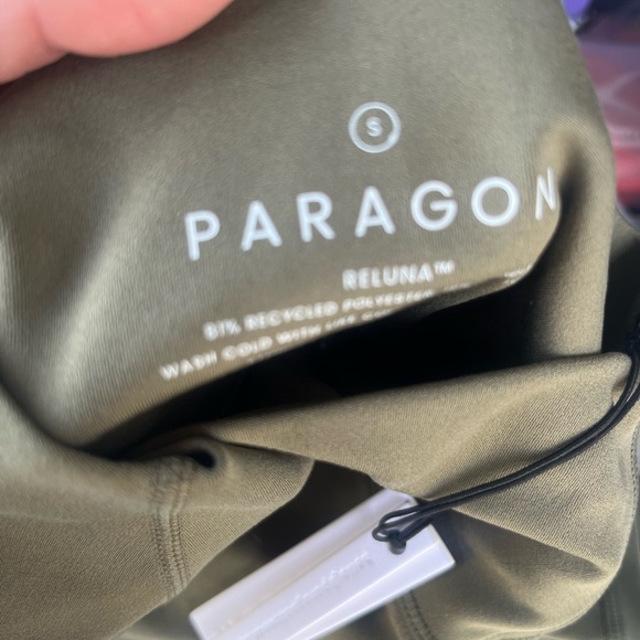 PARAGON Olive Green Leggings - Picture 3 of 3